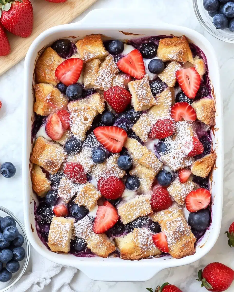 Berry French Toast Casserole Recipe