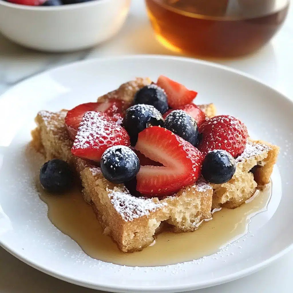 Berry French Toast Casserole Recipe - Recipe Image