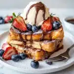 Nutella Stuffed Churro French Toast Recipe