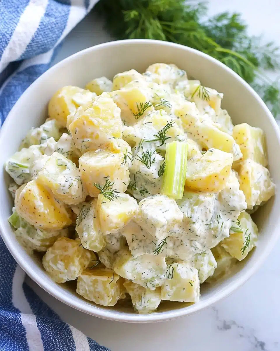 Cucumber Dill Potato Salad Recipe