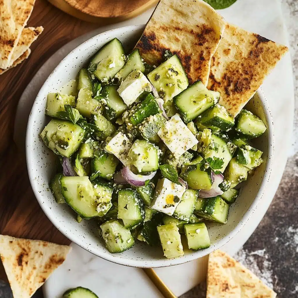 Cucumber Salad with Feta Recipe - Recipe Image