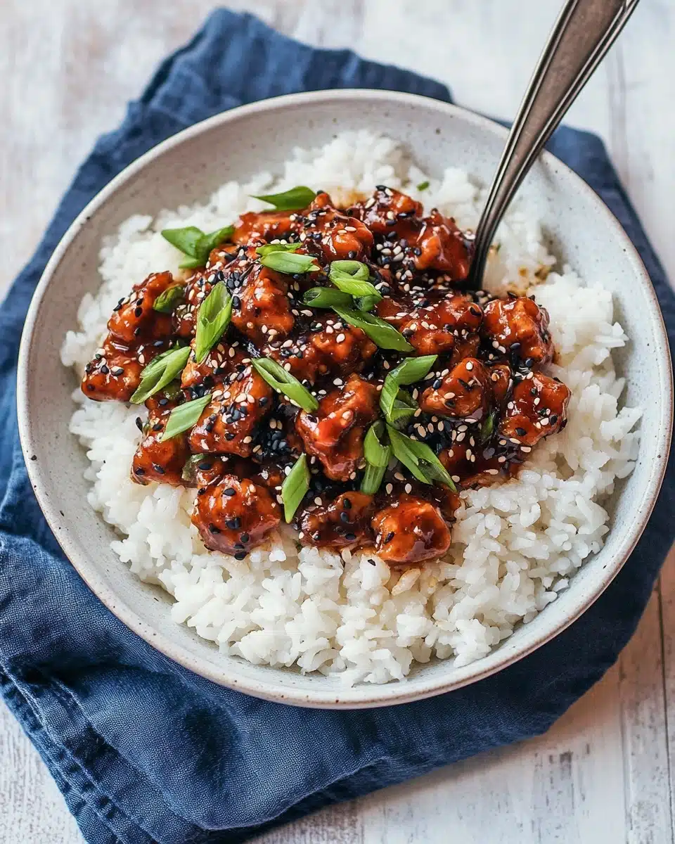 Korean-Style Ground Turkey Recipe