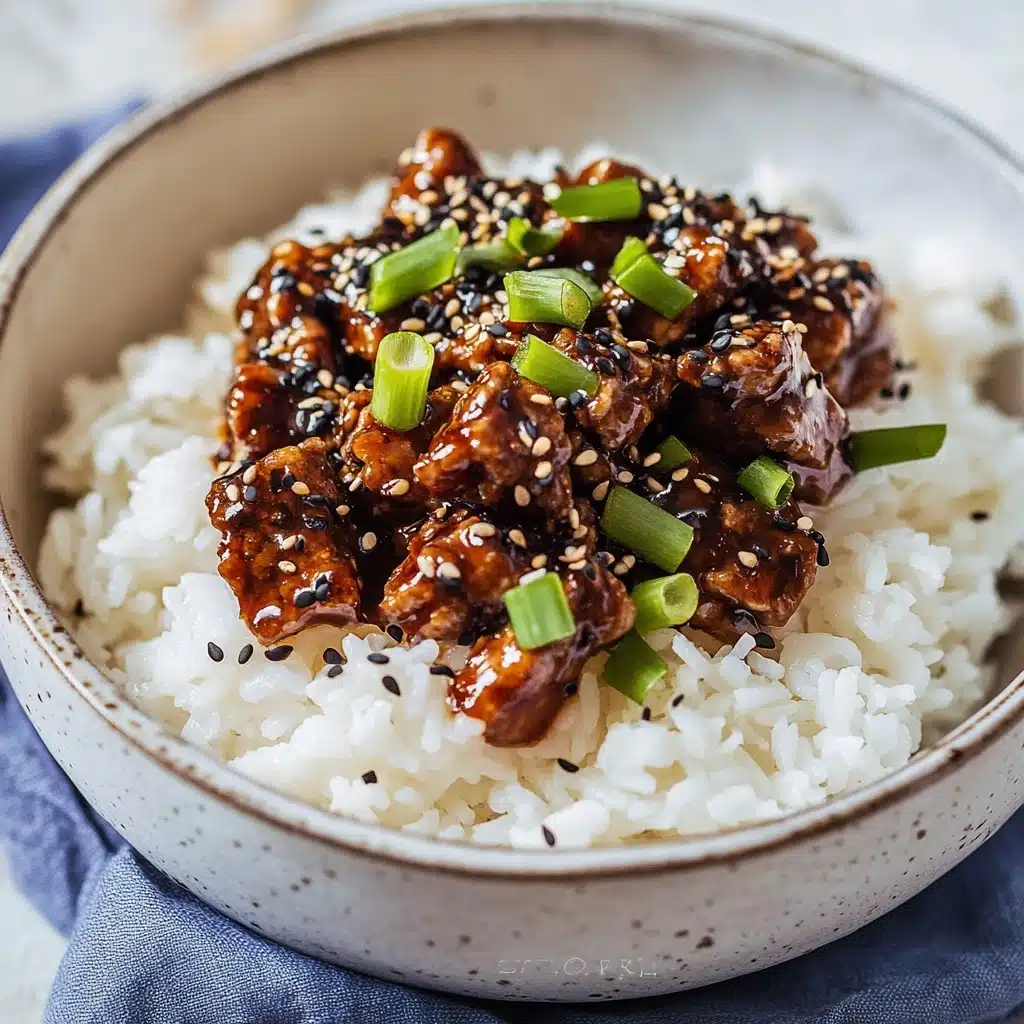 Korean-Style Ground Turkey Recipe - Recipe Image