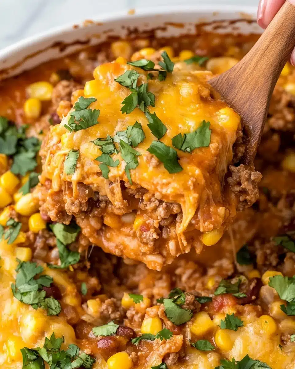 Turkey Taco Rice Skillet Recipe