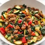 Easy Ground Turkey and Zucchini Skillet Recipe