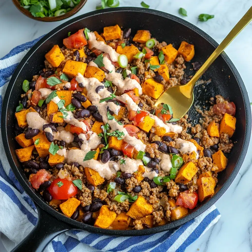 Ground Turkey and Sweet Potato Skillet Recipe - Recipe Image