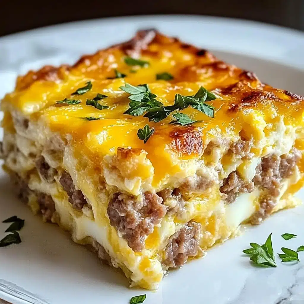 Sausage and Egg Casserole Recipe - Recipe Image