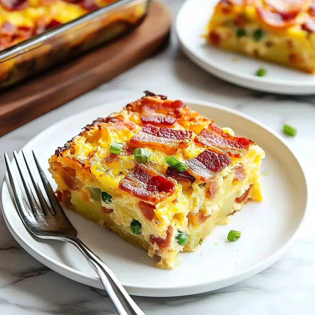 Bacon, Potato, and Egg Casserole Recipe - Recipe Image