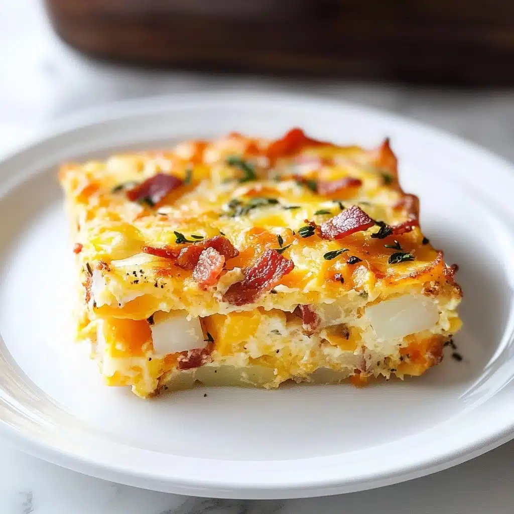 Bacon, Potato, and Egg Casserole Recipe - Recipe Image