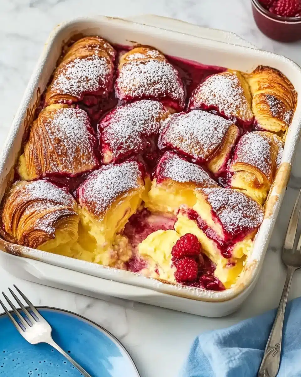 Monte Cristo Croissant Casserole Recipe