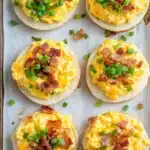 English Muffin Breakfast Pizza Recipe