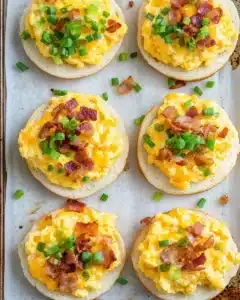 English Muffin Breakfast Pizza Recipe