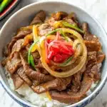 Gyudon (Japanese Beef Rice Bowl) Recipe