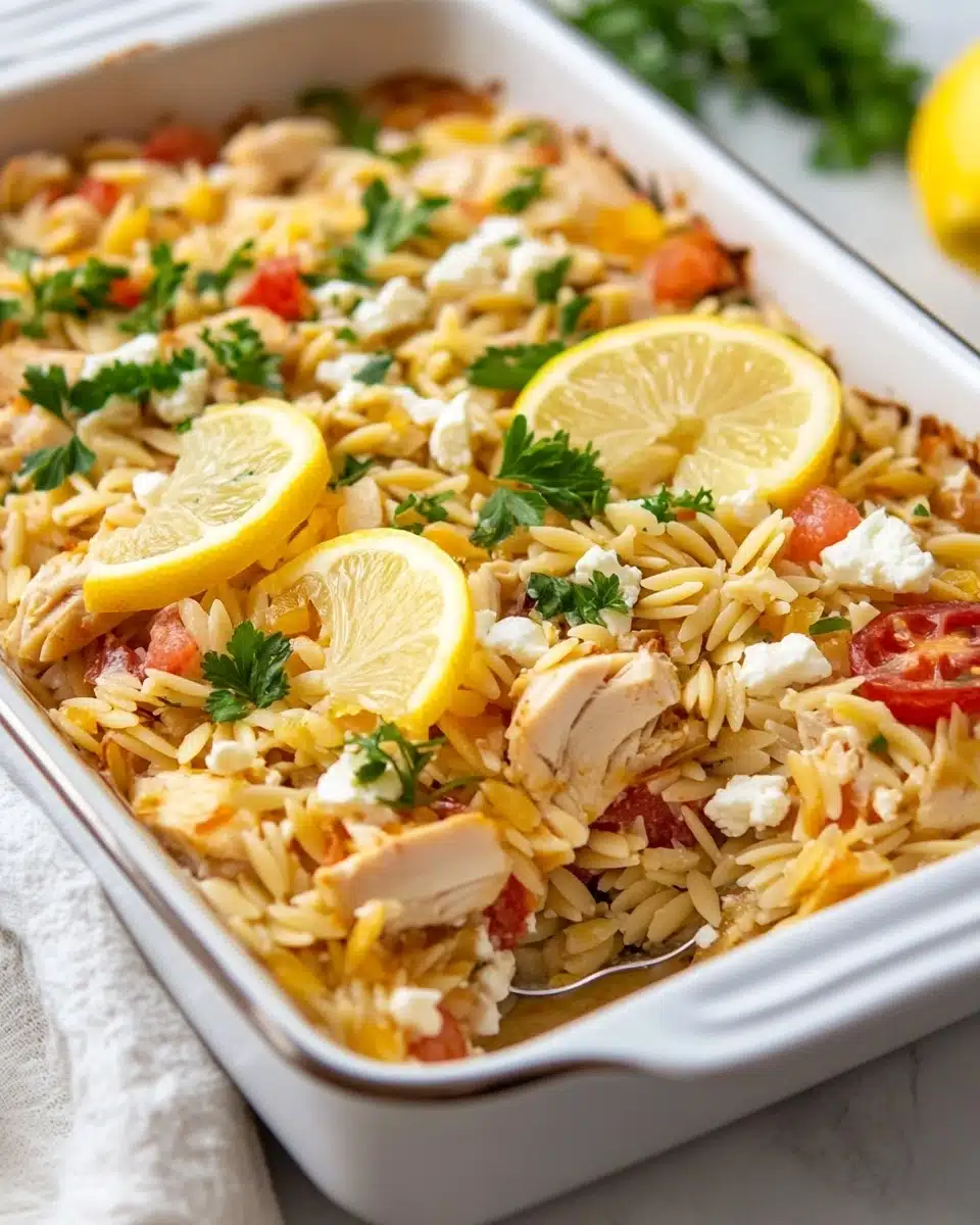 Greek Chicken Casserole Recipe