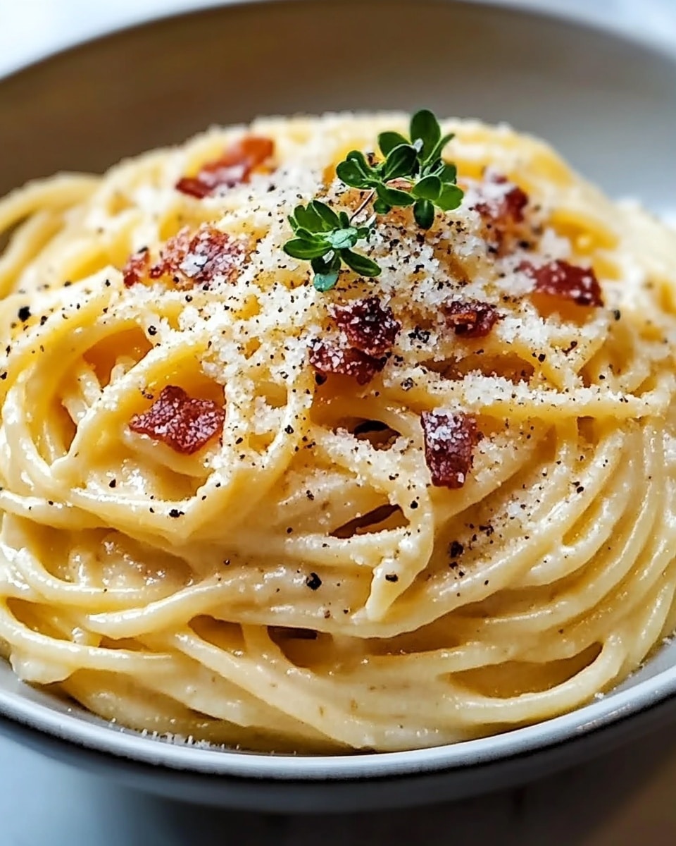Bacon Carbonara Pasta, classic pasta recipes, quick and easy dinner ideas, creamy bacon pasta, weeknight pasta recipes