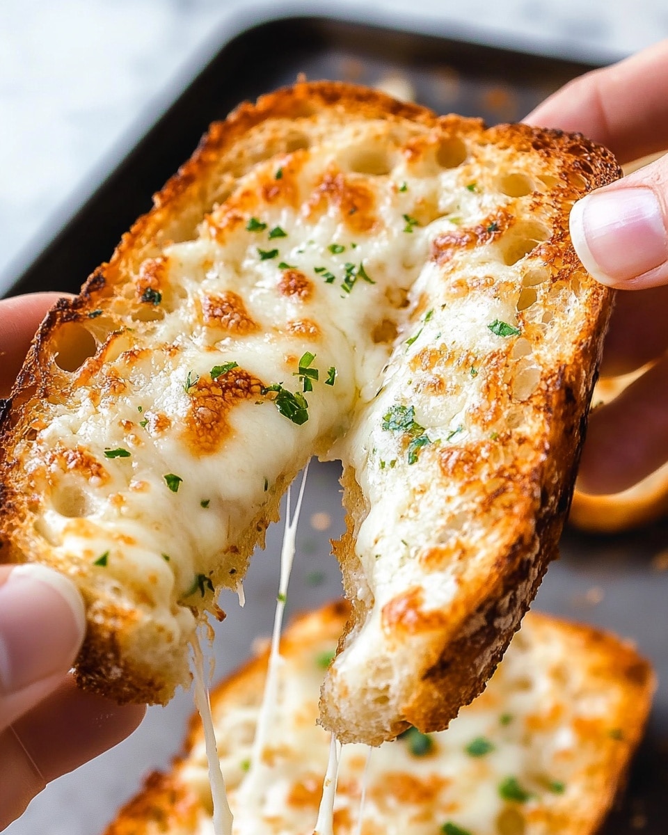 World's Best Cheesy Garlic Bread Recipe