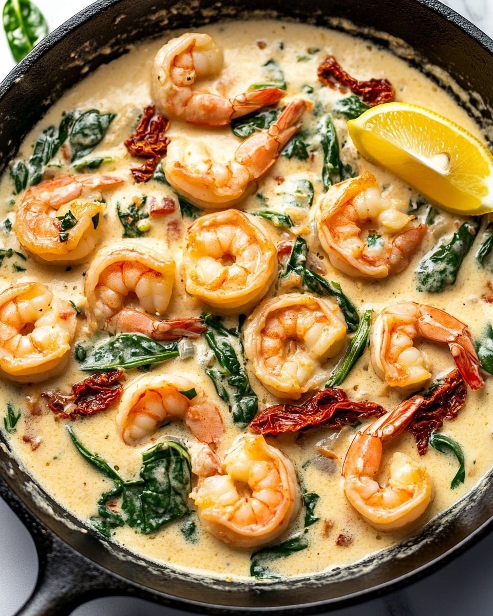 Creamy Tuscan Shrimp Recipe