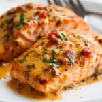 Marry Me Salmon with Sun-Dried Tomato Cream Sauce Recipe