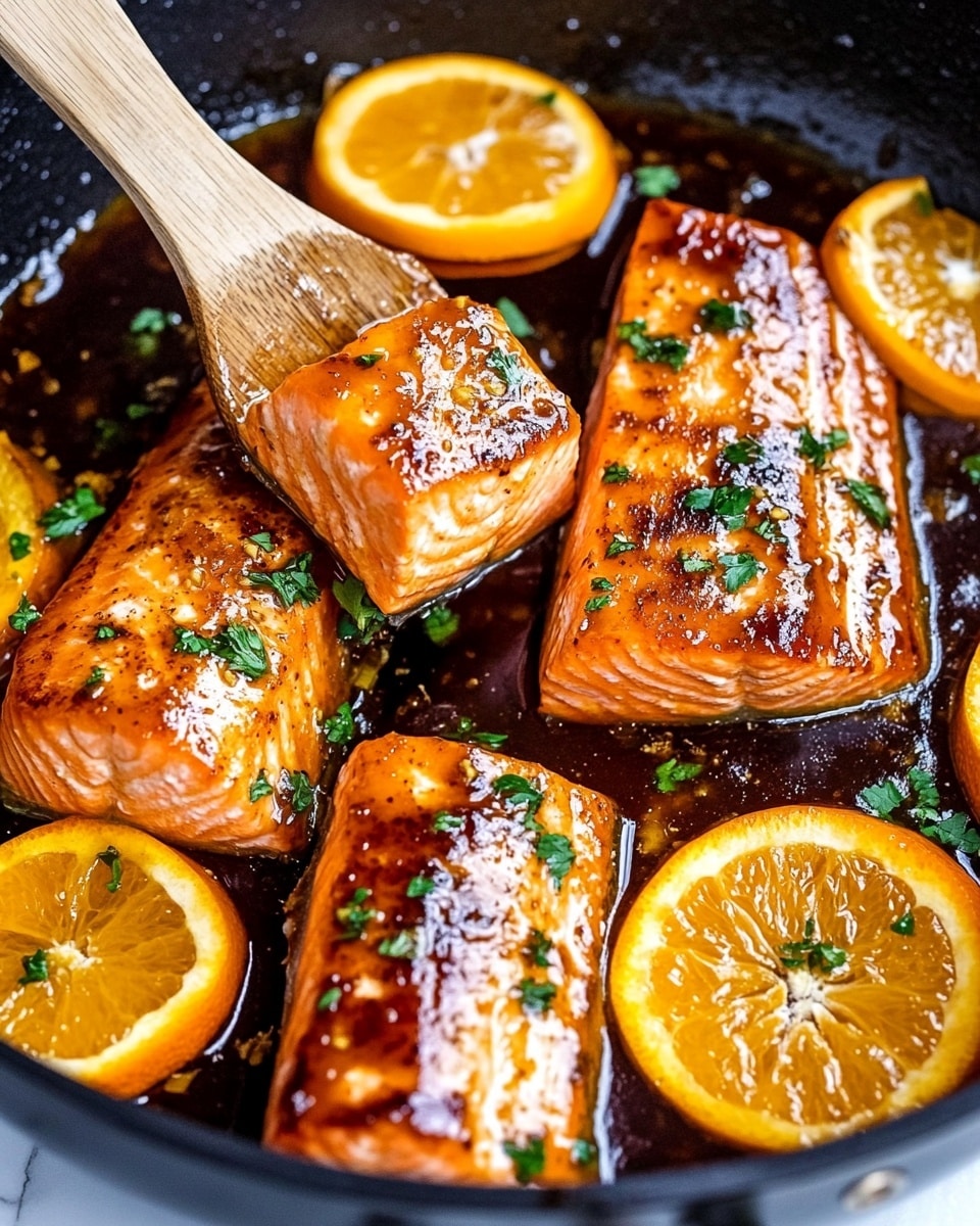 Orange Glazed Salmon Recipe