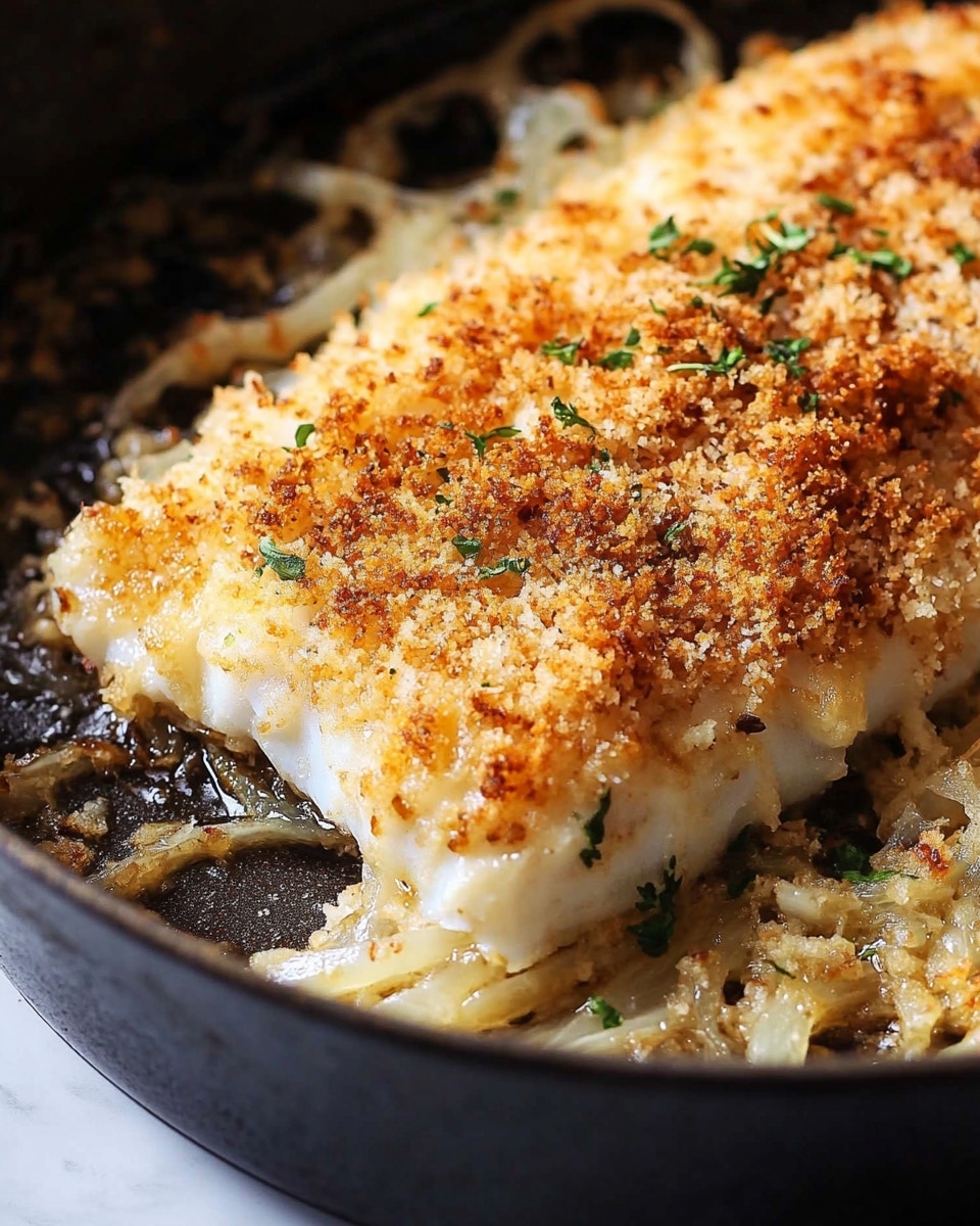 Boston Baked Cod in Wine and Lemon Sauce Recipe