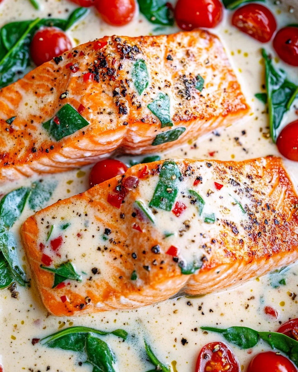 Creamy Tuscan Salmon Recipe