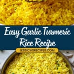 Garlic Turmeric Rice Recipe
