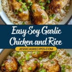 Soy Garlic Chicken and Rice Recipe
