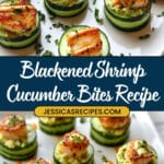 Blackened Shrimp Cucumber Bites Recipe
