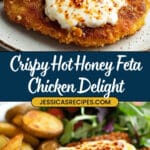 Crispy Hot Honey Feta Chicken Recipe