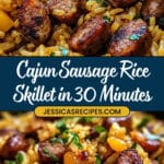 Cajun Sausage and Rice Skillet Recipe