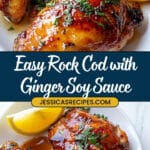 Rock Cod in Ginger Soy Sauce Marinade Recipe