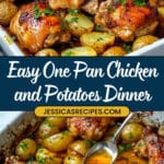 One Pan Chicken and Potatoes Recipe