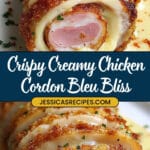 Crispy Creamy Chicken Cordon Bleu Recipe