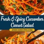 Cucumber Carrot Salad Recipe