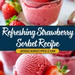 Strawberry Sorbet Recipe