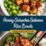 Honey Sriracha Salmon Bowls Recipe