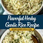 Herby Garlic Rice Recipe