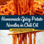 Spicy Potato Noodles Recipe