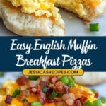 English Muffin Breakfast Pizza Recipe