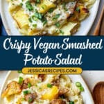 Vegan Smashed Potato Salad Recipe