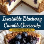 Blueberry Crumble Cheesecake Recipe
