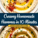 Smooth and Creamy Homemade Hummus Recipe
