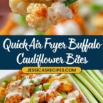 Air Fryer Buffalo Cauliflower Recipe