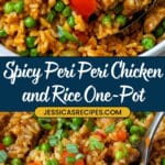 Peri Peri Chicken and Rice One Pot Recipe