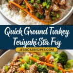 Ground Turkey Teriyaki Stir Fry Recipe