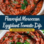 Zaalouk – Moroccan Eggplant-Tomato Dip Recipe