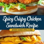 Spicy Crispy Chicken Burger Recipe