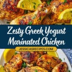 Yogurt-Marinated Greek Chicken Recipe