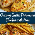 Chicken Fillet in Spicy, Creamy Garlic-Parmesan Sauce Recipe