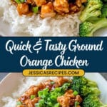Ground Orange Chicken Recipe